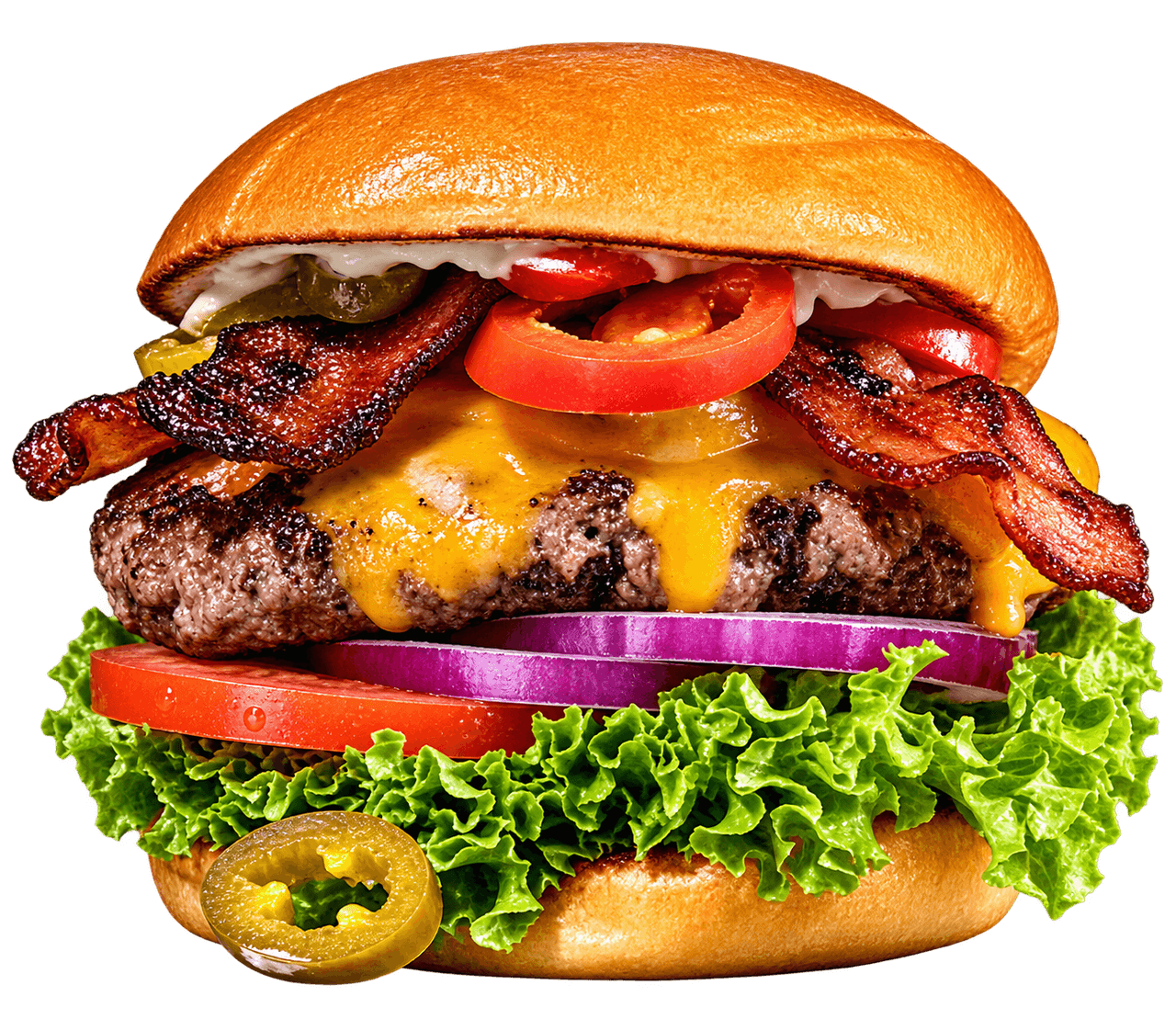 Chili Bacon Burger